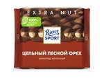 Шоколад Ritter Sport молочный с цельным лесным орехом, 100 г