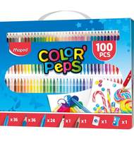 Набор для цветного рисования, MAPED COLOR′PEPS KIT, 100 предметов