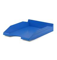 Лоток пластиковый для бумаг ErichKrause Office, синий