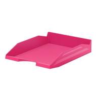 Лоток для бумаг пластиковый ErichKrause Office, Bubble Gum, розовый
