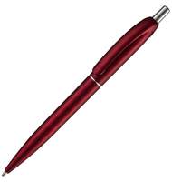 Ручка шариковая Bright Spark красный металлик
