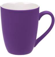 Кружка Good Morning с покрытием софт-тач, фиолетовая