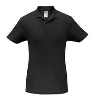 Рубашка поло ID.001 черная, размер XXL