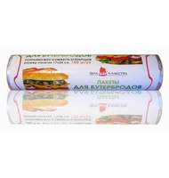 Пакет фасовочный, ПНД,для бутербродов, 9мкм, 17х28см, 100шт/уп