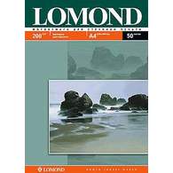 Фотобумага Lomond для струйной печати, А4, 200г, 50л, матовая, двухсторонняя 0102033