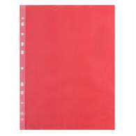 Папка-карман цветная красная Премиум, А4+, глянец, 30мкм, 50шт/уп