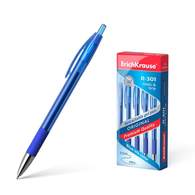 Ручка гелевая автоматическая ErichKrause R-301 Original Gel Matic&Grip 0.5, цвет чернил синий 