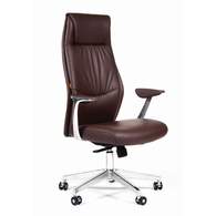 Офисное кресло Chairman VISTA Россия экопремиум, коричневый