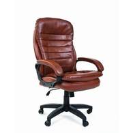 Офисное кресло Chairman 795 LT Россия PU коричневый 