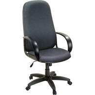 Кресло офисное E-279 JP, ткань черно-серая