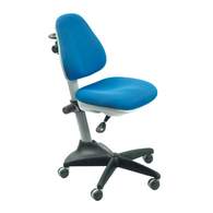 Кресло детское  KD-2/G/TW-10 серый пластик, ткань, синее