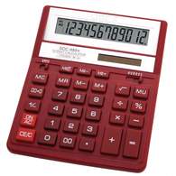 Калькулятор настольный 12 разрядный, красный CITIZEN SDC 888 XRD