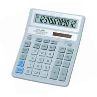 Калькулятор настольный 12 разрядный, серый CITIZEN SDC 888 XWH