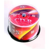 Диск CD-R VS 700Mb, 52x, cakebox/50шт, записываемый