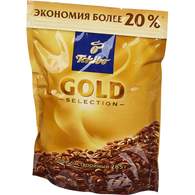 Кофе Tchibo Gold Selection, растворимый, 285 г, пакет