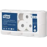 Бумага туалетная Tork Premium T4, 2-сл, 8 рул/уп, белая 120320