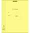 Тетрадь школьная ученическая с пластиковой обложкой на скобе ErichKrause Классика CoverPrо Neon, желтый, А5+, 18 листов, клетка