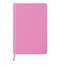 Ежедневник недатированный А5 (138x213 мм) BRAUBERG "Select", балакрон, 160 л., розовый