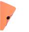 Папка-регистратор Berlingo "Eclipse", 80мм, 2500мкм, пластик (полифом), круглый корешок, на резинке, с внутр. карманом, оранжевая