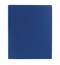 Папка на 4 кольцах BRAUBERG, картон/ПВХ, 35 мм, синяя, до 250 листов (удвоенный срок службы)