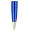 Набор Delucci "Azzurro": ручка шарик., 1мм и ручка-роллер, 0,6мм, синие, корпус синий/золотой, подарочная упаковка