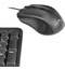 Клавиатура + мышь Oklick 600M, USB, цвет черный
