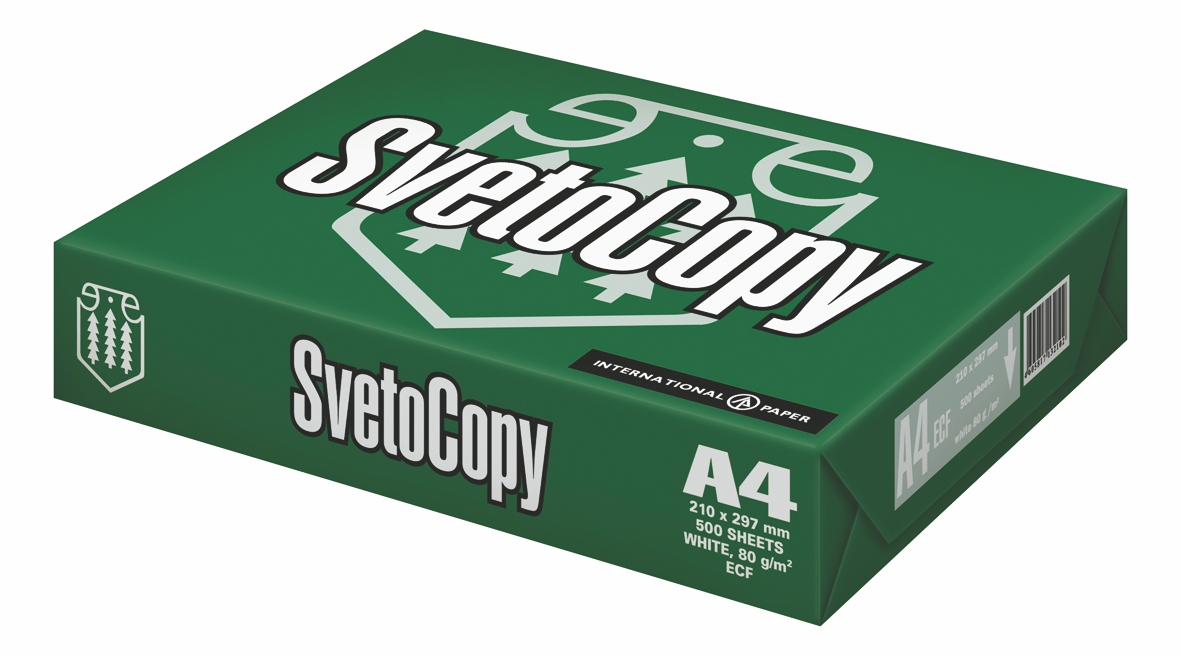 Бумага для принтера SvetoCopy, A4, 500 л, 80 г/м2