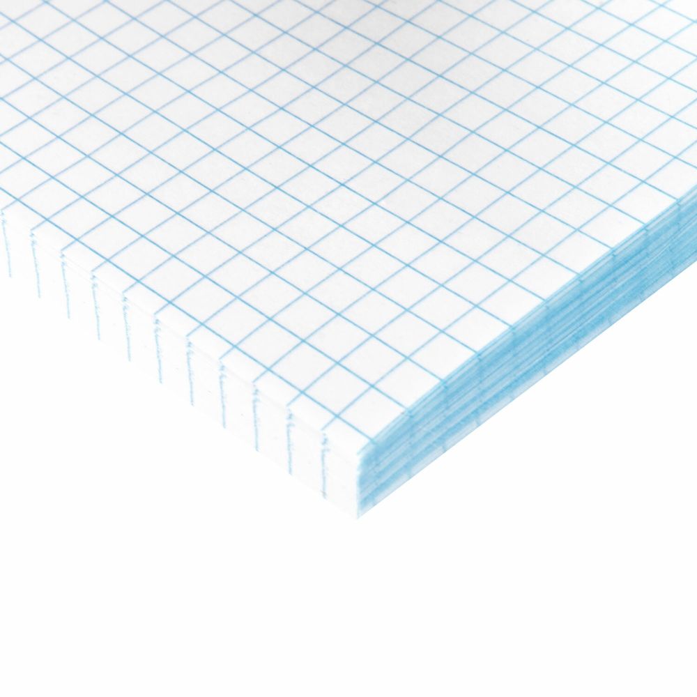 Бумага писчая в клетку А4, 65 г/м2, 100 листов, Россия, белизна 92% (ISO), STAFF