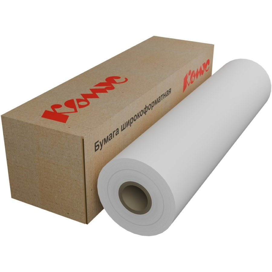 Бумага широкоформатная ProMEGA engineer InkJet (80 г/кв.м, длина 100 м, ширина 610 мм, диаметр втулки 50.8 мм)