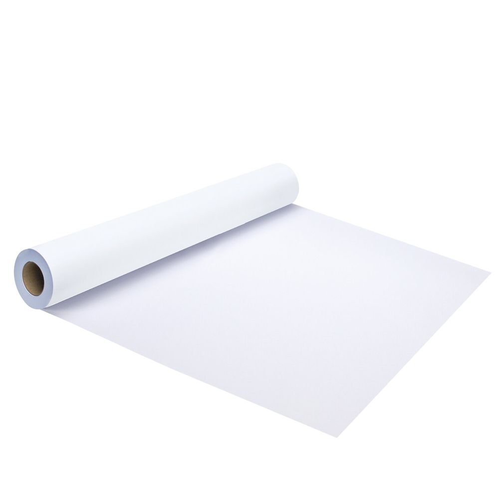 Бумага широкоформатная рулон для плоттера, 610 мм х 45 м х втулка 50,8 мм, 90 г/м2, белизна CIE 146%, BRAUBERG