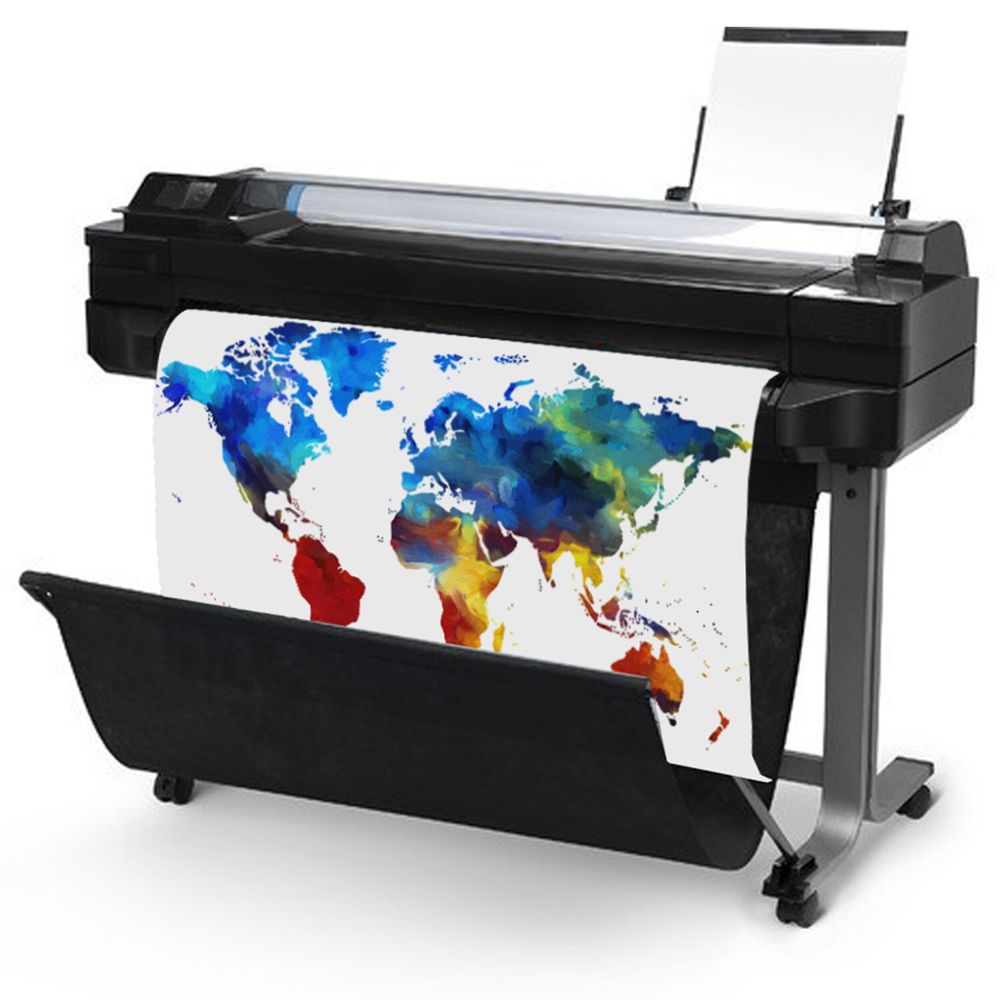 Бумага широкоформатная рулон для плоттера, 610 мм х 45 м х втулка 50,8 мм, 90 г/м2, белизна CIE 146%, BRAUBERG