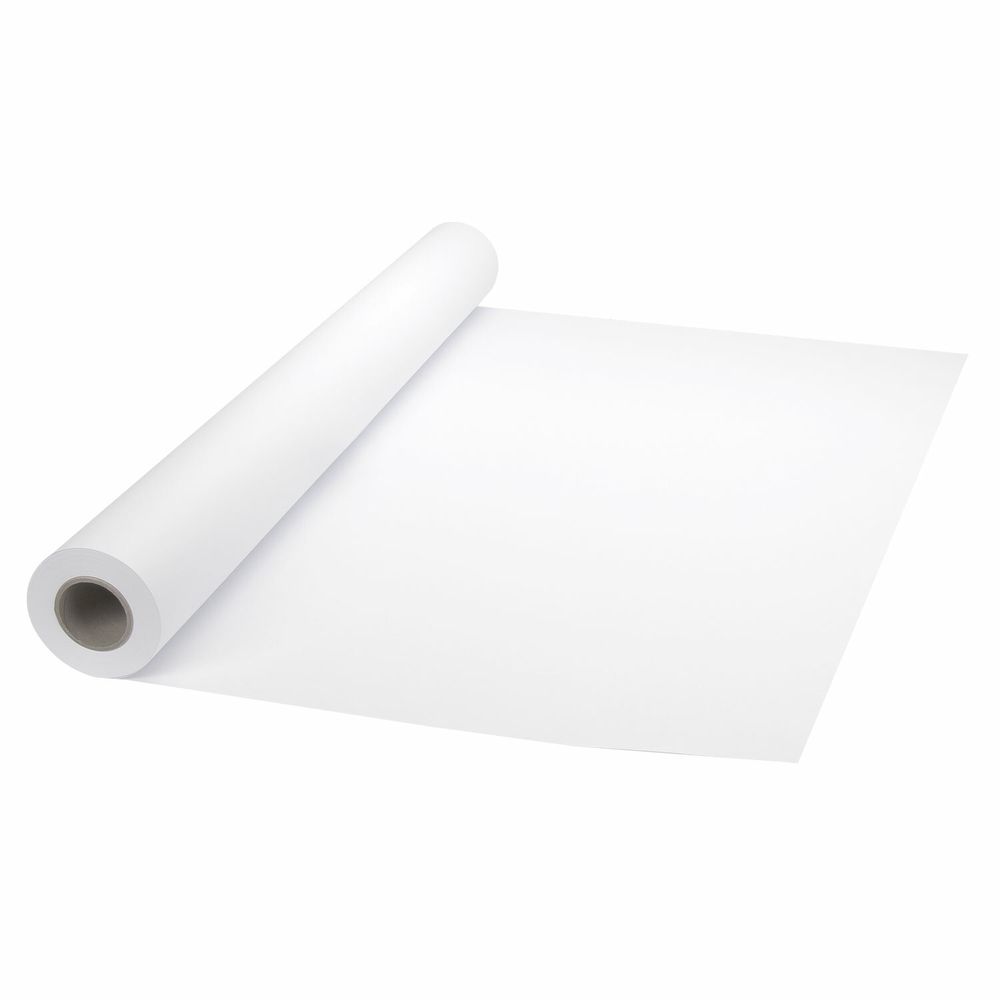 Бумага широкоформатная рулон для плоттера, 914 мм х 50 м х втулка 50,8 мм, 80 г/м2, белизна CIE 146%, BRAUBERG