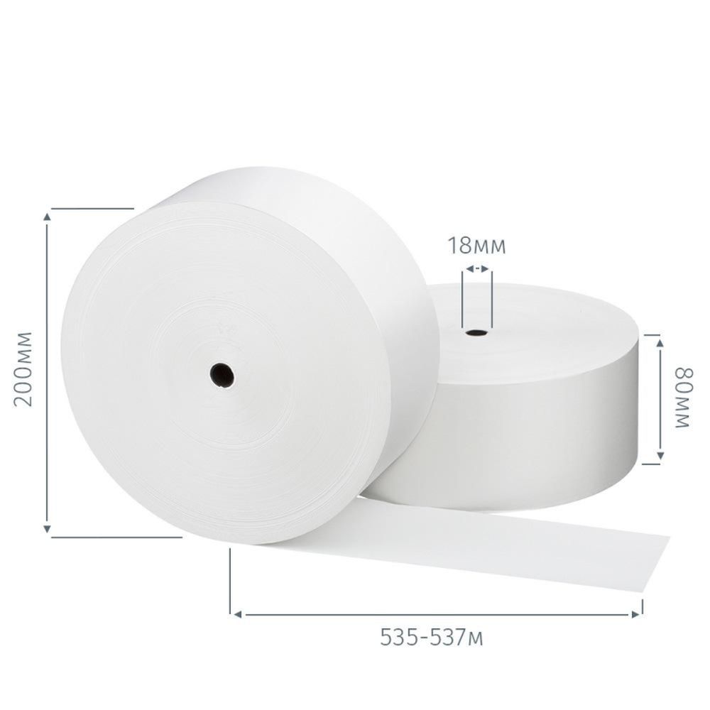 Ролики для касс Promega  80мм (диам.200, вт.18, из т/б, слой внутр.)