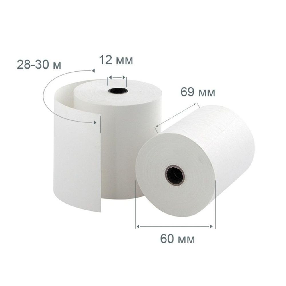 Ролики для касс Promega  из офсета 69мм(диам.60,вт.12) 