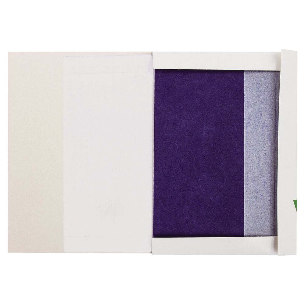 Бумага копировальная (копирка), фиолетовая, А4, 100 листов, STAFF