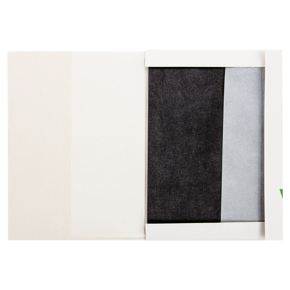 Бумага копировальная (копирка), черная, А4, 100 листов, STAFF