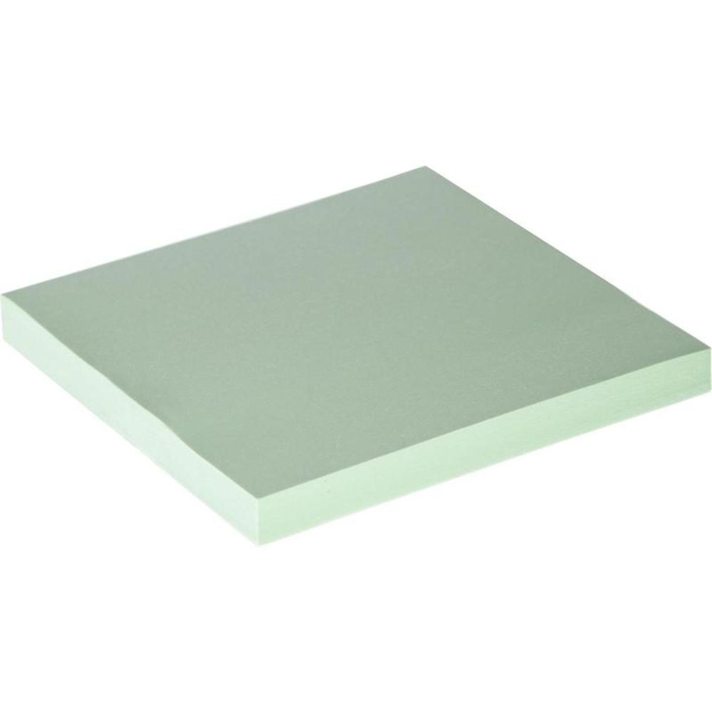 Самоклеящийся блок Attache 76х76мм салатовый 100л