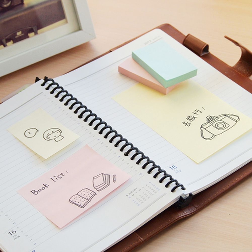 Самоклеящийся блок 76х127мм, 100л, сиреневый, STICK`N, HOPAX