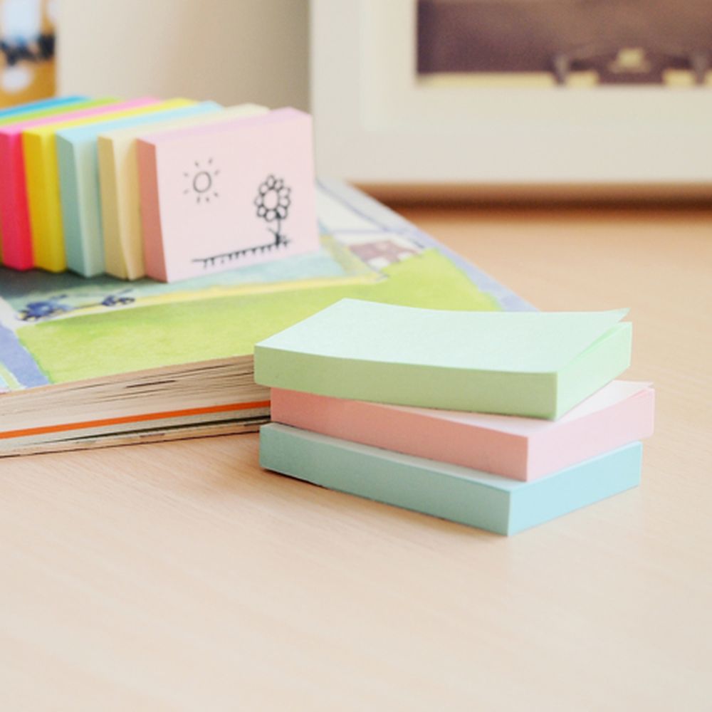 Самоклеящийся блок 76х127мм, 100л, сиреневый, STICK`N, HOPAX