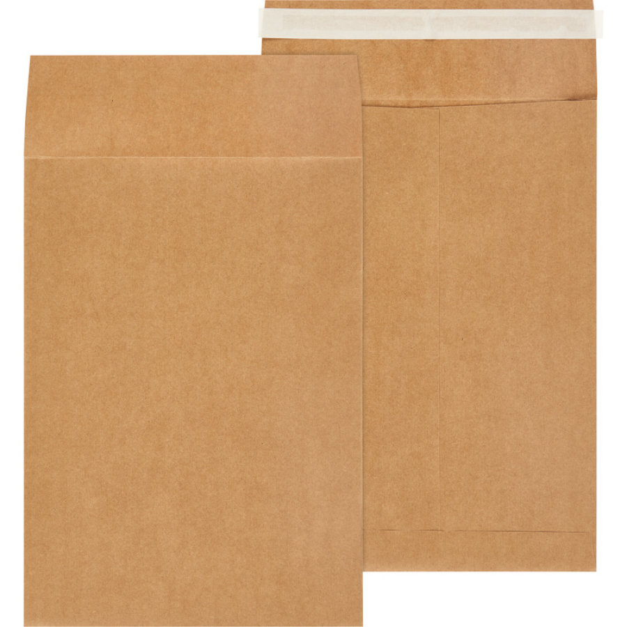 Пакет С4 230х330х40, стрип, Largepack, крафт, с расширением