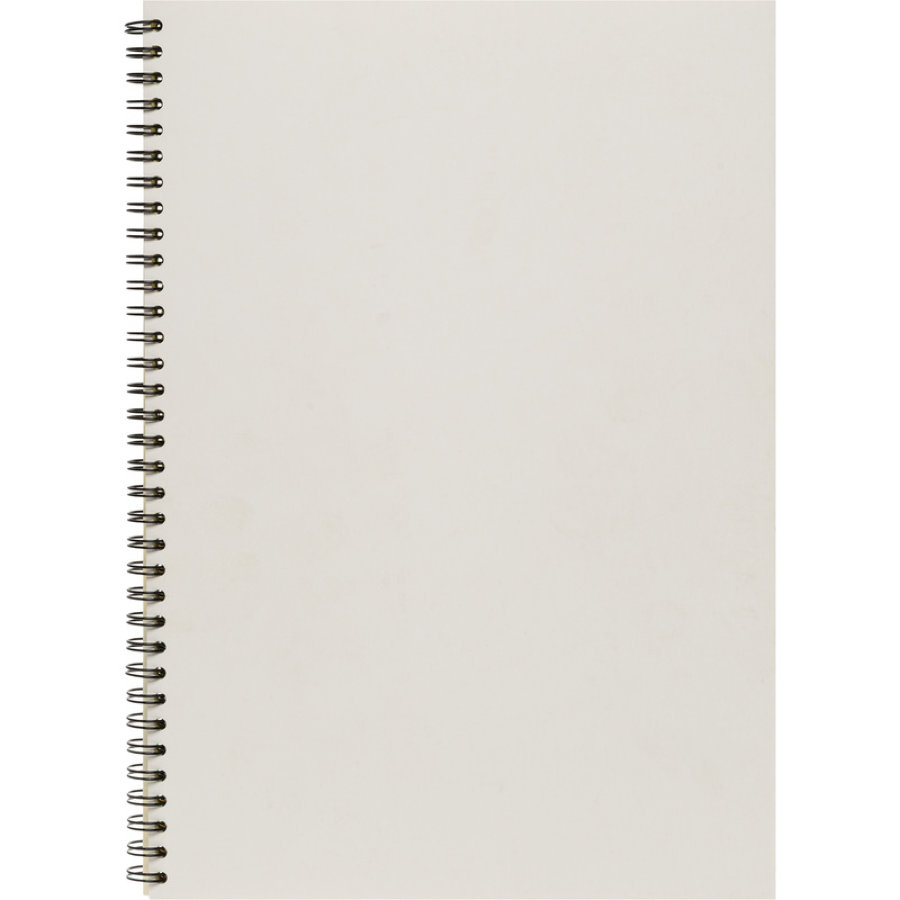 Бизнес-тетрадь 80л, А4, клетка, спираль, QuickPad, желтая бумага 
