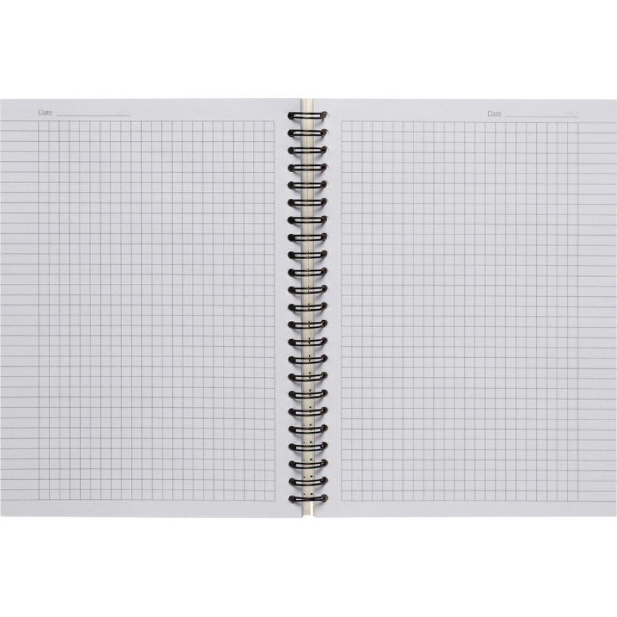Бизнес-тетрадь 100л, А5, клетка, спираль, Attache Selection LightBook 