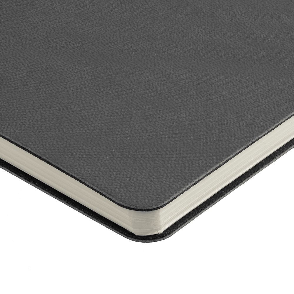 Блокнот Verso в клетку, серый