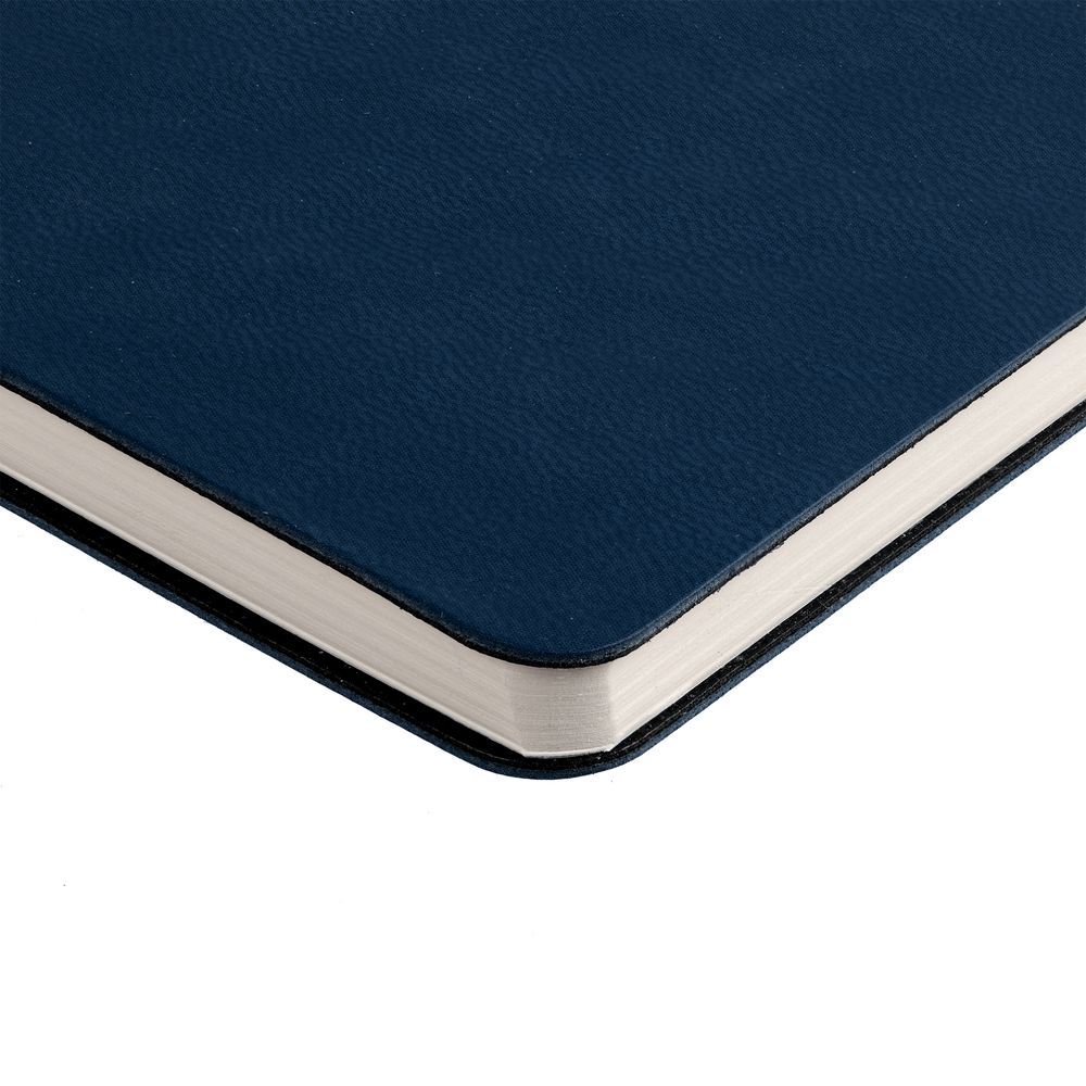 Блокнот Verso в клетку, синий / темно-синий