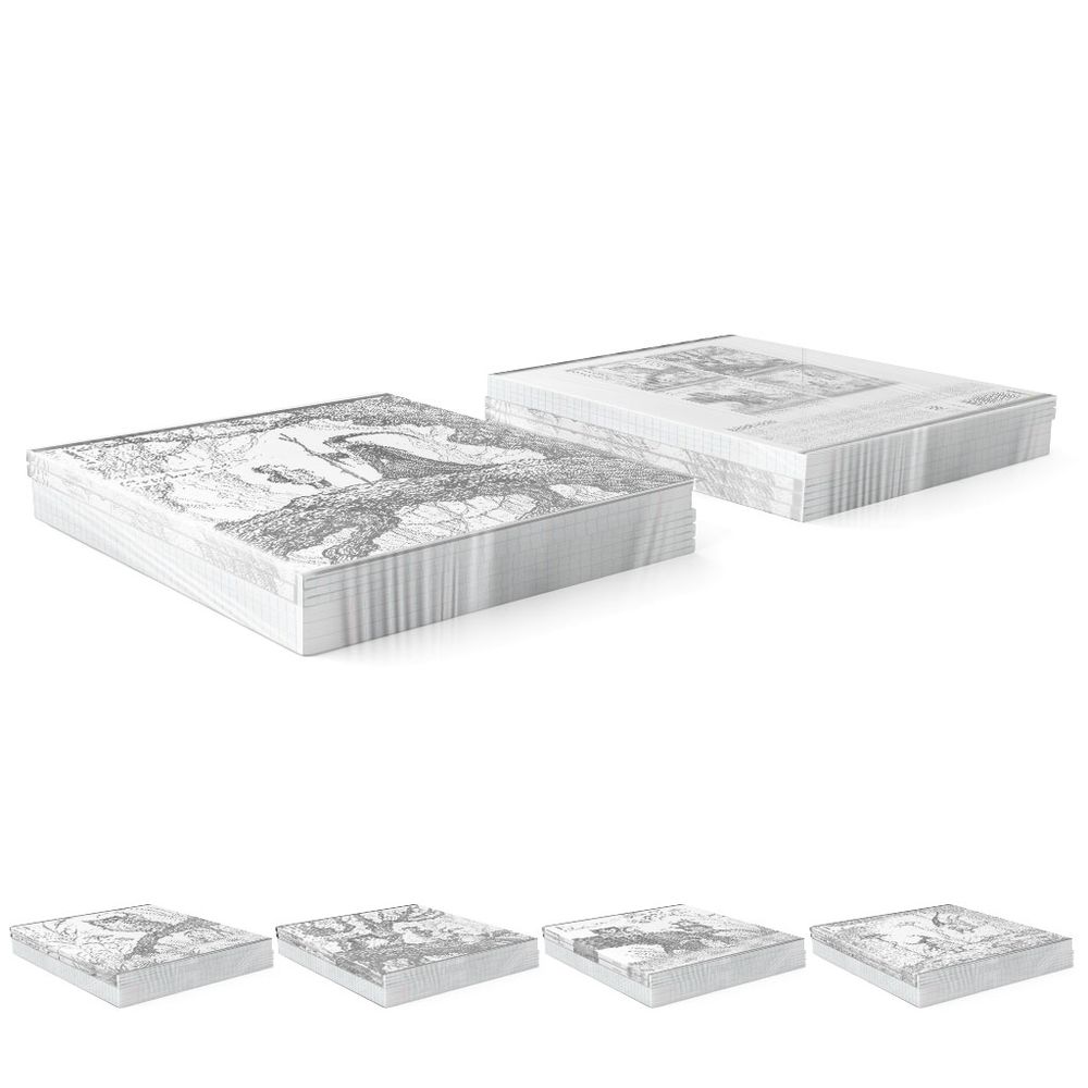 Тетрадь общая ученическая ErichKrause Монохромная история, 48 листов, клетка, твин-лак