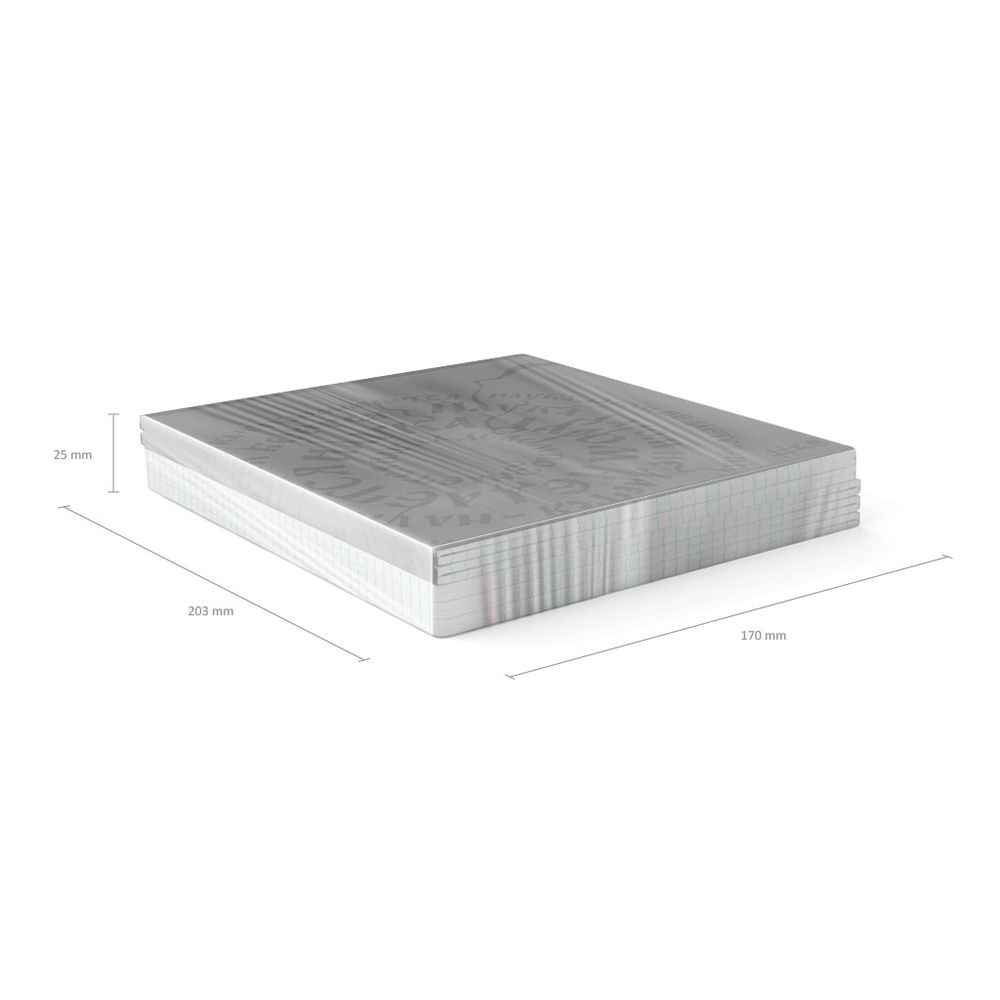 Тетрадь общая ученическая ErichKrause Lettering, 48 листов, клетка, твин-лак