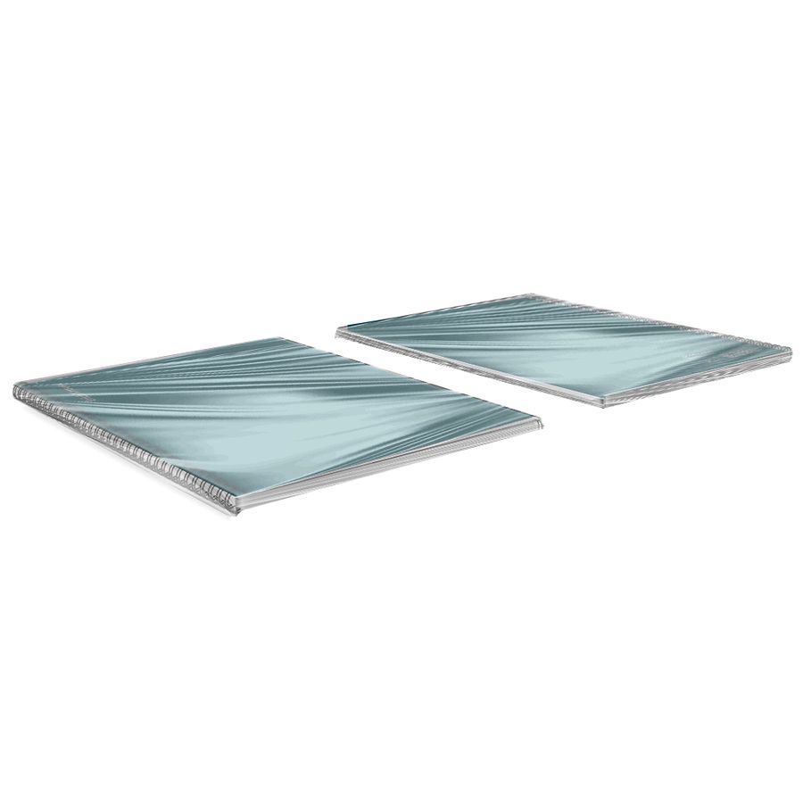 Тетрадь общая с пластиковой обложкой на спирали ErichKrause Reef бирюзовый, А4, 80 листов, клетка