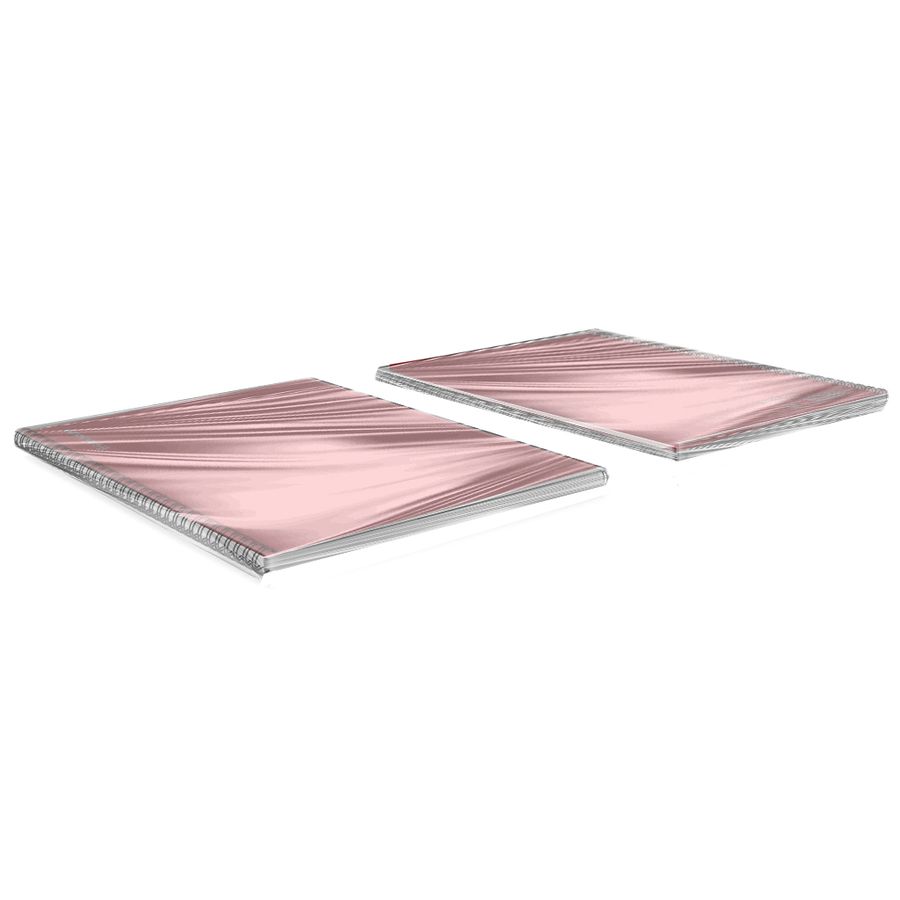 Тетрадь общая с пластиковой обложкой на спирали ErichKrause Reef коралловый, А4, 80 листов, клетка