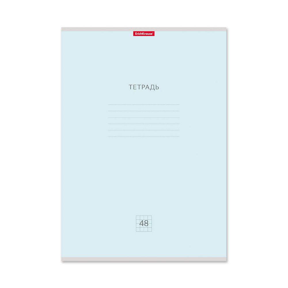 Тетрадь общая ученическая ErichKrause Классика Pastel, А4, 48 листов, клетка_MIX-PACK
