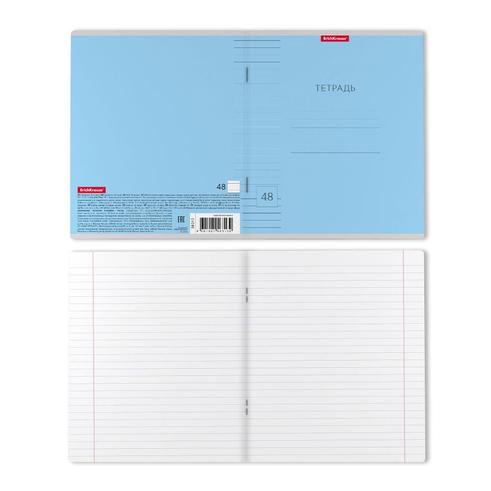 Тетрадь общая ученическая ErichKrause Классика Visio, 48 листов, линейка_MIX-PACK